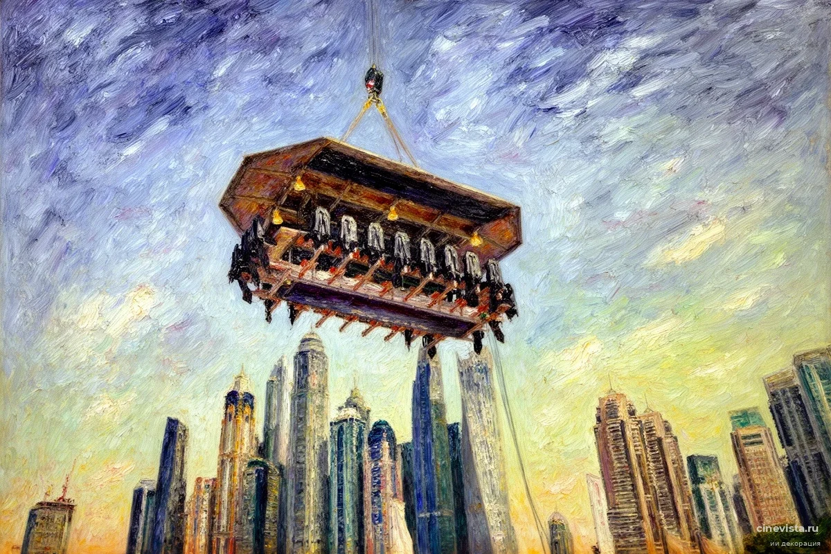 Ужин на кране: почему тысячи людей платят за еду в 50 метрах над землей