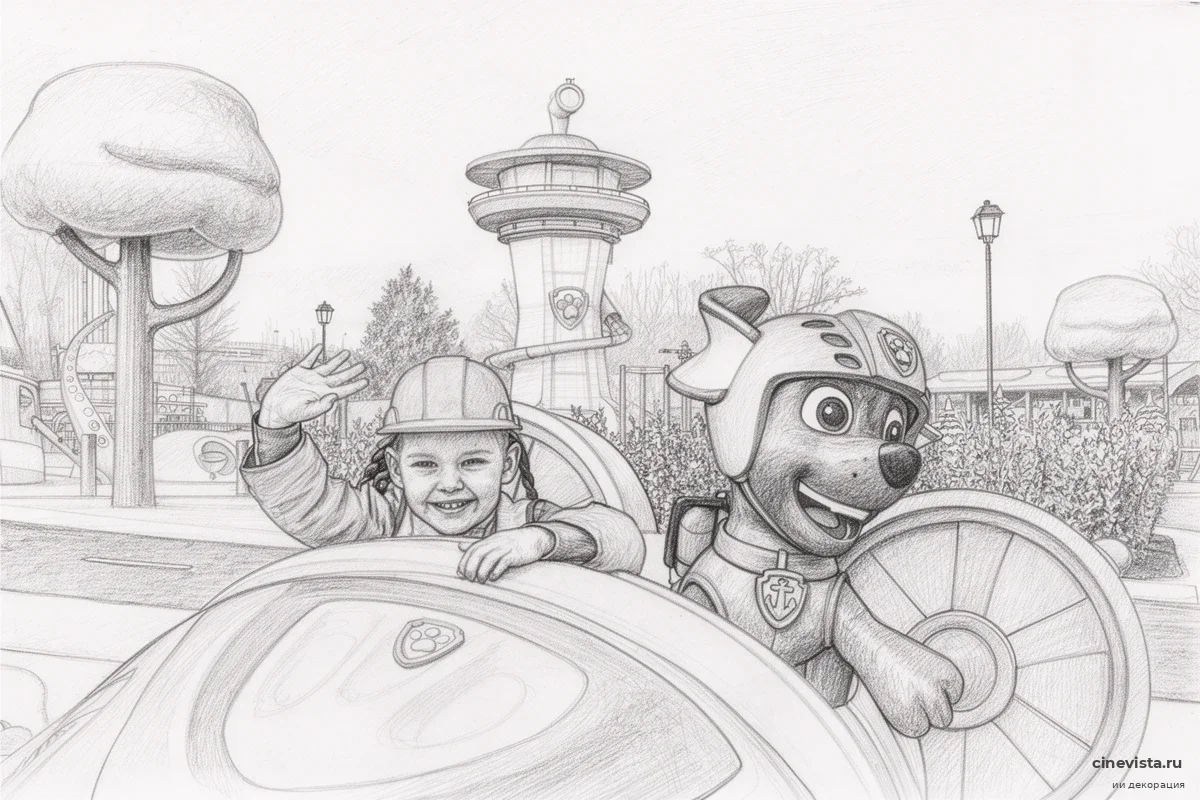 В Британии открывают первый в мире город «Щенячьего патруля» за 15 млн фунтов